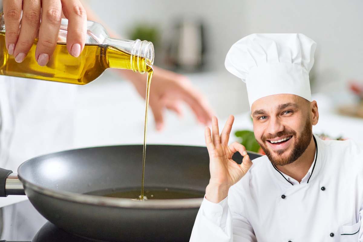 chef ok padella olio