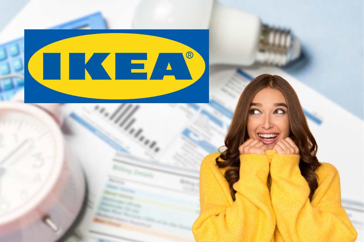 logo ikea donna sorpresa bollette