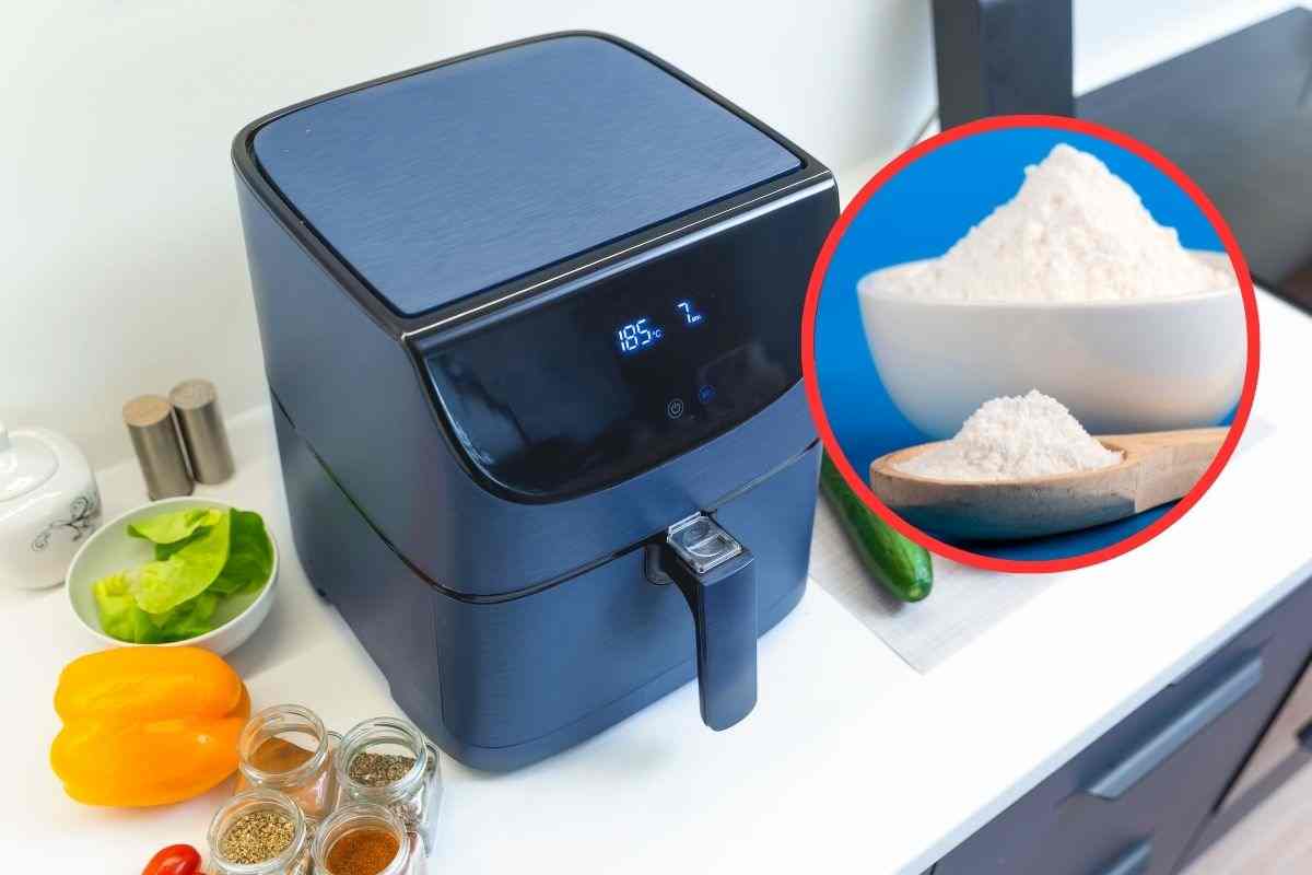 come usare il bicarbonato per pulire la friggitrice