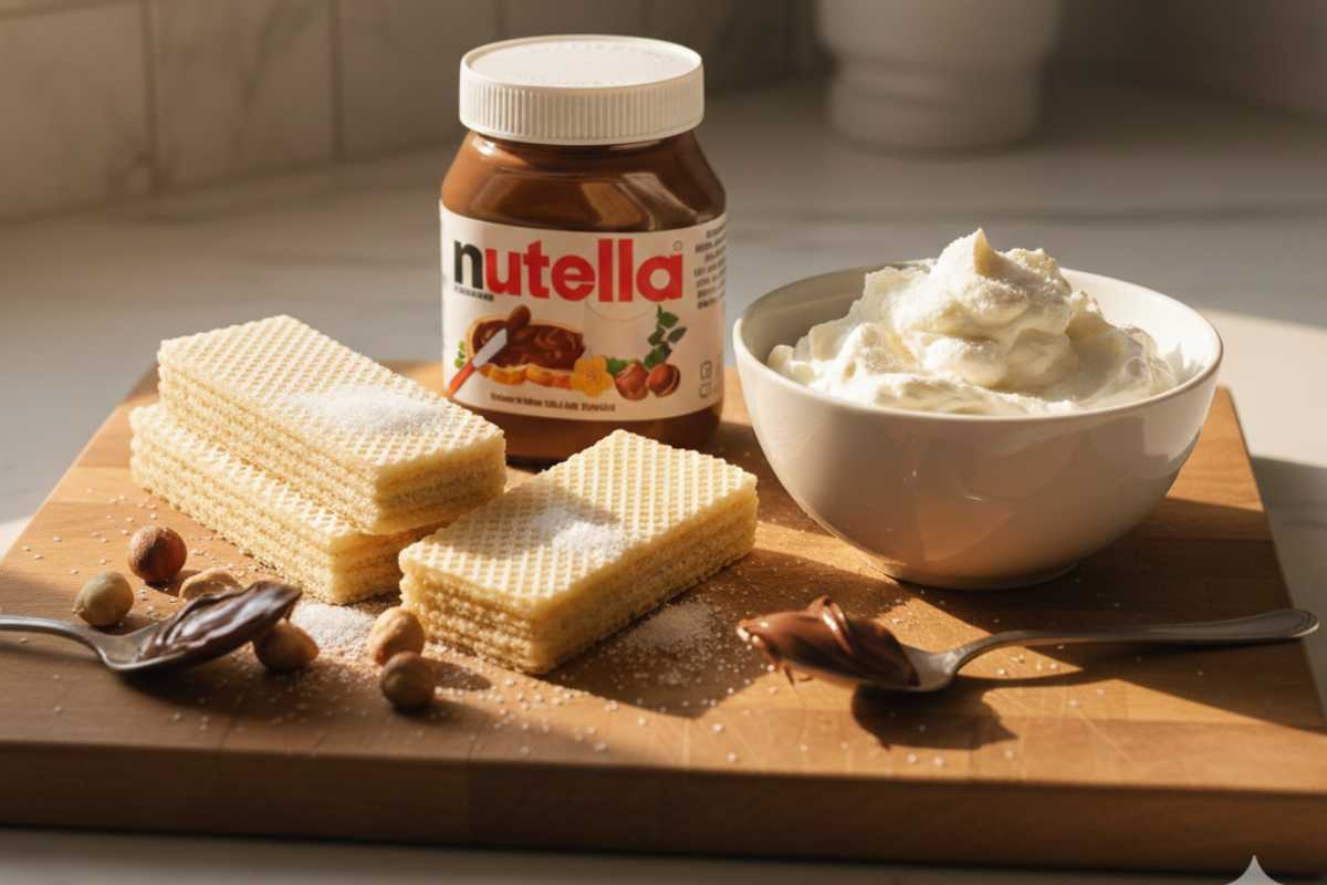 ricetta crema wafer nutella 