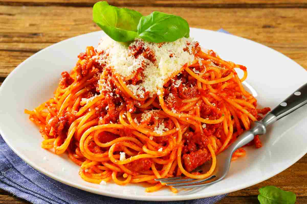 spaghetti al sugo 
