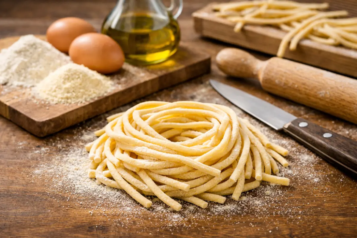 Tonnarelli fatti in casa